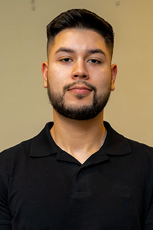 Front office coordinator Bernardo